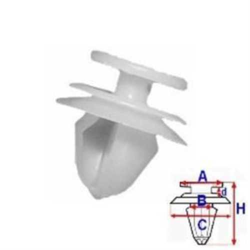 KANGOO ÇEVRE BANT KAPI KAPLAMA KLİPSİ 